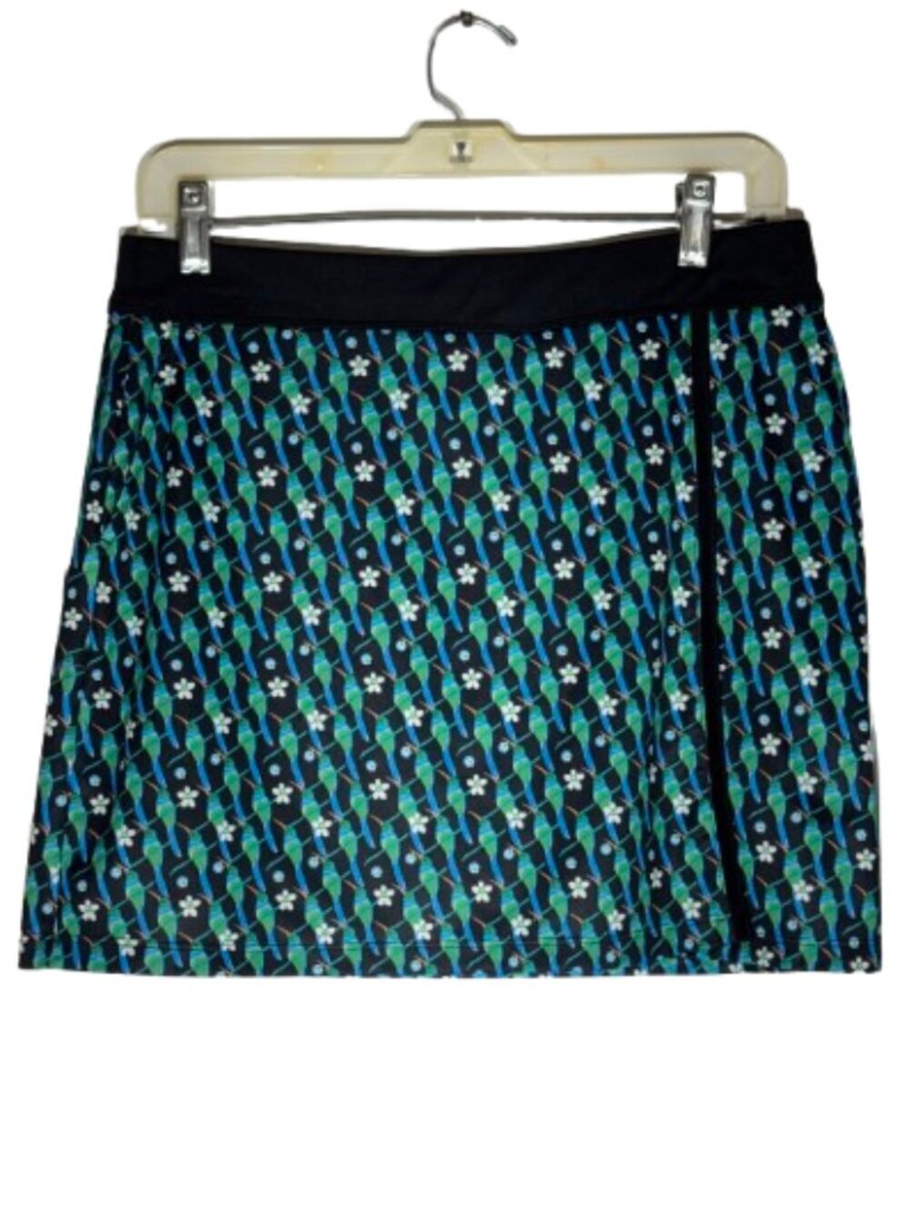 Callaway Faux Wrap Golf Hummingbird Print Skort Size Medium